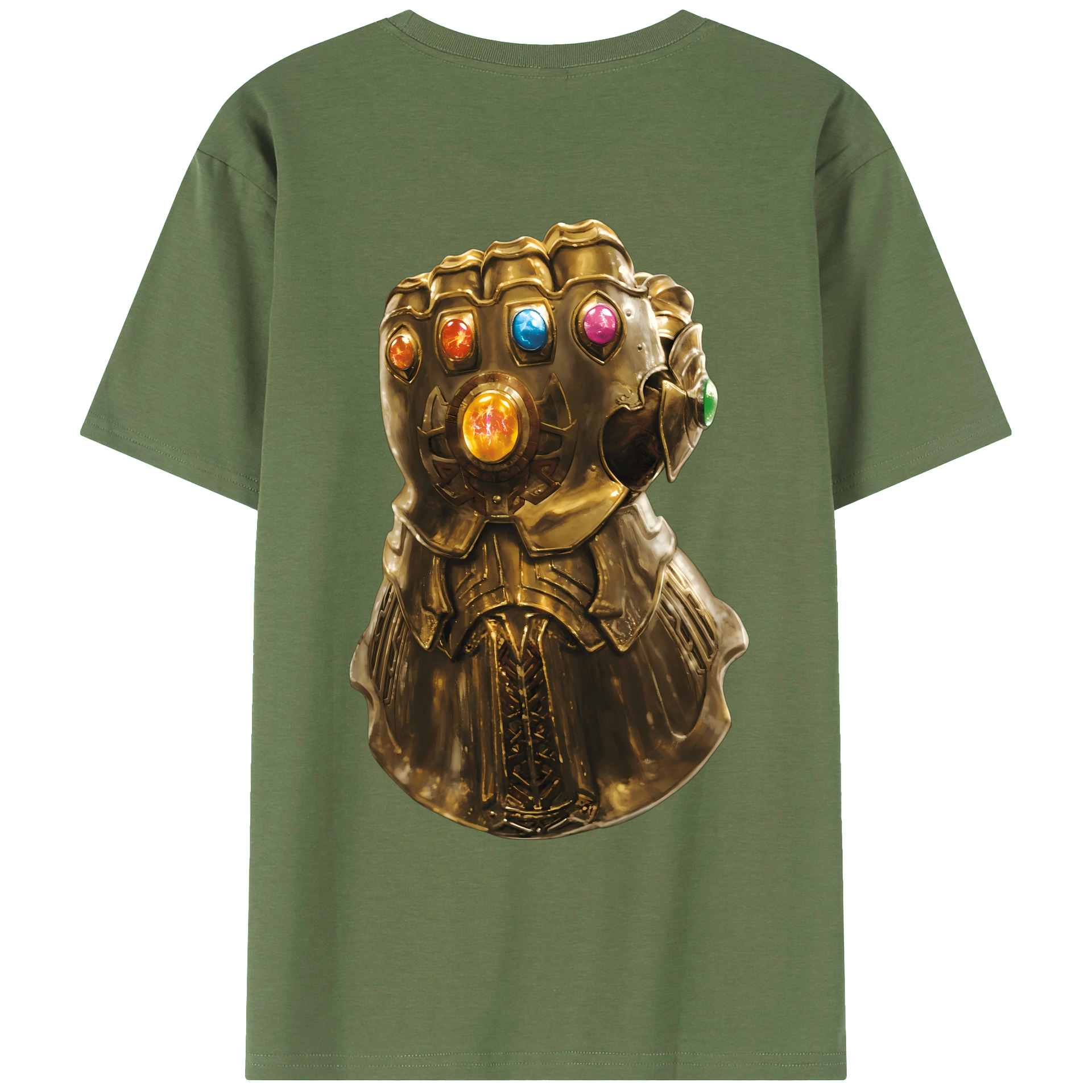 （画像用） アベンジャーズ The Avengers 綿100％ メンズ半袖Tシャツ（バックプリント） 通気性